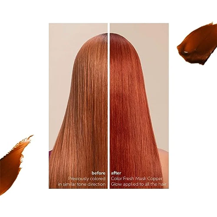 Wella Professionals Color Fresh Mask Copper Glow – Haarkur mit Avocadoöl – 500 ml – Bild 3