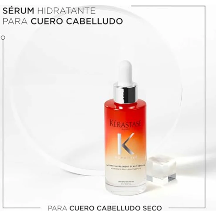 Kérastase Nutritive, Nutri-Supplement Scalp Serum für trockene Kopfhaut, feuchtigkeitsspendend und beruhigend, 90 ml – Bild 2