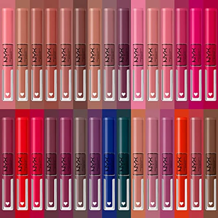 NYX Professional Makeup Shine Loud High Pigment Lip Lippenstift, hochglänzender Kussfester Lippenstift, 3,4 ml – Bild 8