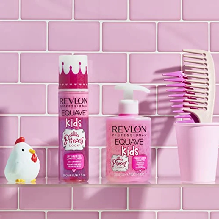 Revlon Professional Equave Kids Geschenkset für Mädchen, Pflegepaket mit sanftem Shampoo (300 ml) und Conditioner (200 ml) – Bild 5