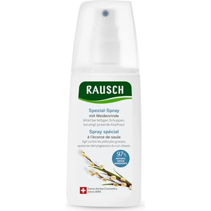 Rausch RAUSCH Spezial-Spray mit Weidenrinde, 100 ml, Pflege für trockenes Haar