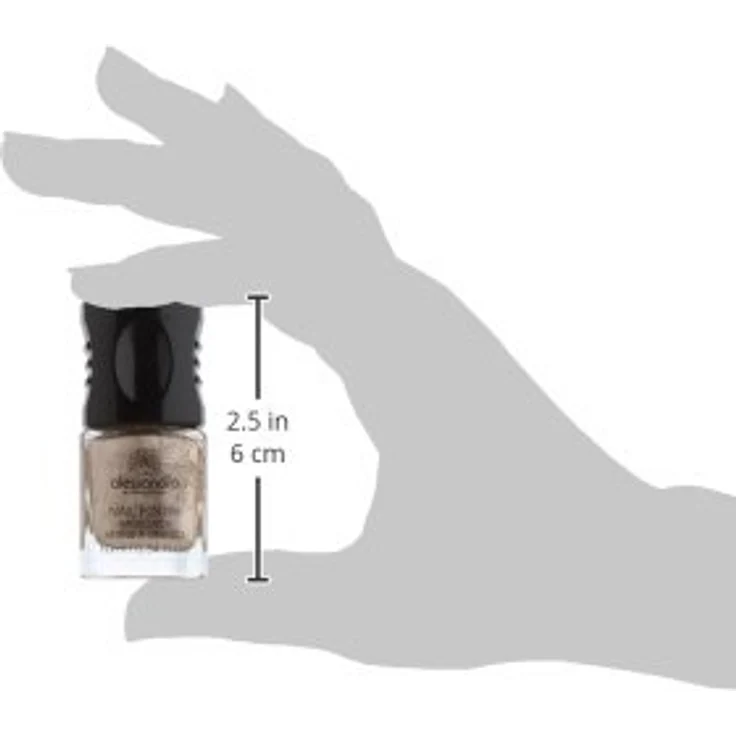 Alessandro International Nail Polish Nagellack 77-160 199 Golden Rain  – Bild 4