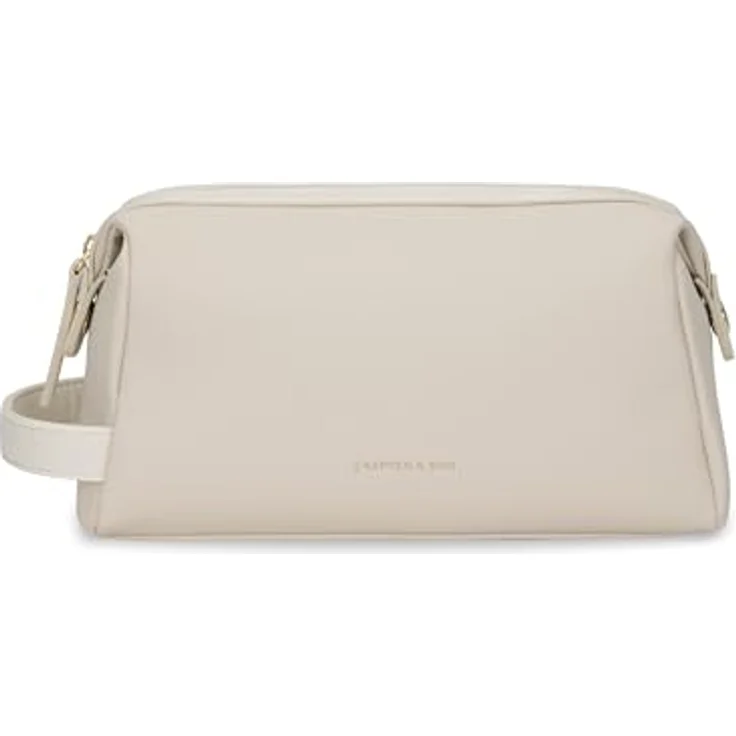 Kapten & Son Windsor Kulturtasche Sandstone 3L | Wasserabweisende Kosmetiktasche aus veganem Tech-Material mit Innenfächern & Trageschlaufe | Washbag 14x25x11,5 cm – Bild 1