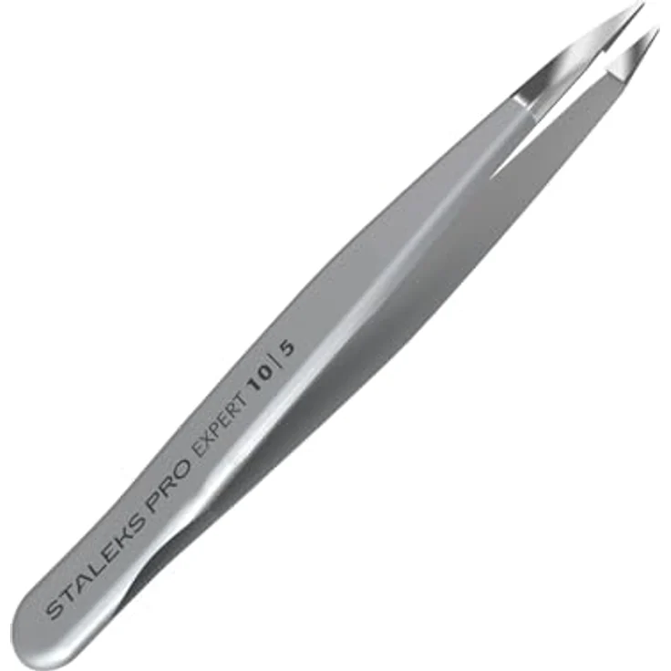 Staleks Expert 10 Type 5, spitze Pinzette für präzises Zupfen, hohe Genauigkeit, langlebig – Bild 1