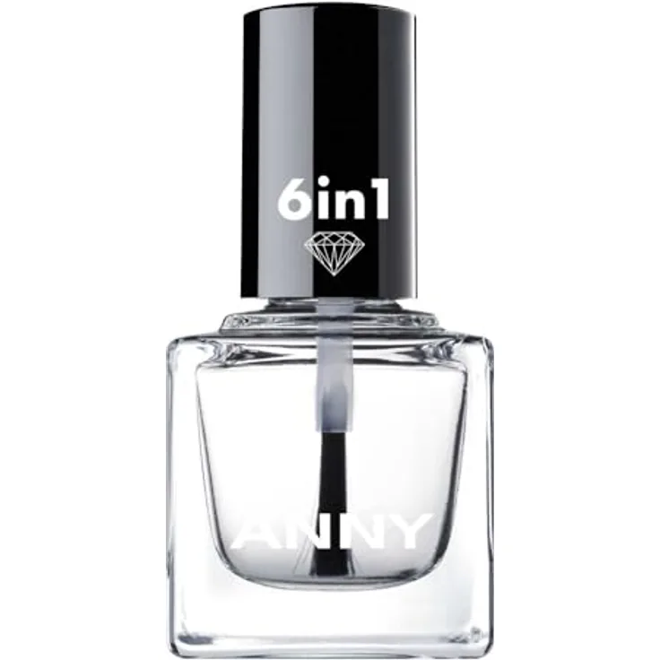ANNY 6IN1 Nagellack, Multitalent für Nagelpflege und Maniküre, 15 ml