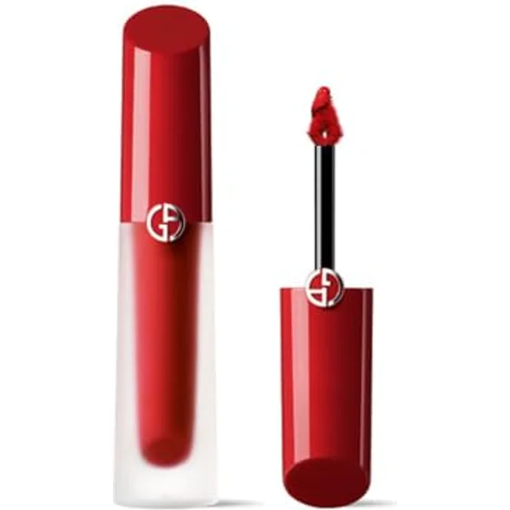 Armani Lip Maestro Satin, Lippenstift 4 ml, hochpigmentierte Farbe mit mattem Finish, feuchtigkeitsspendend