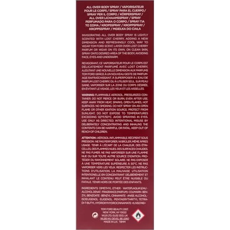 Tom Ford Private Blend Düfte Lost Cherry All Over Body Spray 150 ml – Bild 8
