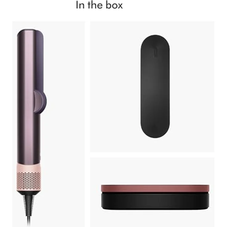 DYSON Luftstrom-Haarglätter Dyson Airstrait in Jasper Plum, Haarglätter und Lufttrockner in einem, 3 Temperaturstufen, intuitiver Luftstrom – Bild 4
