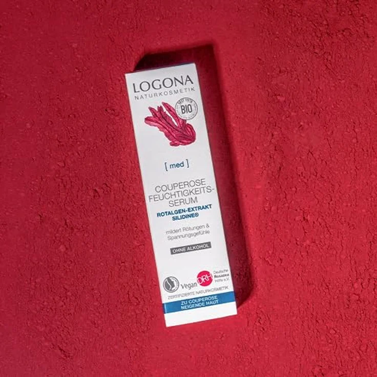 Logona Couperose Feuchtigkeits-Serum 30 ml, mit pflegender Wirkung – Bild 3