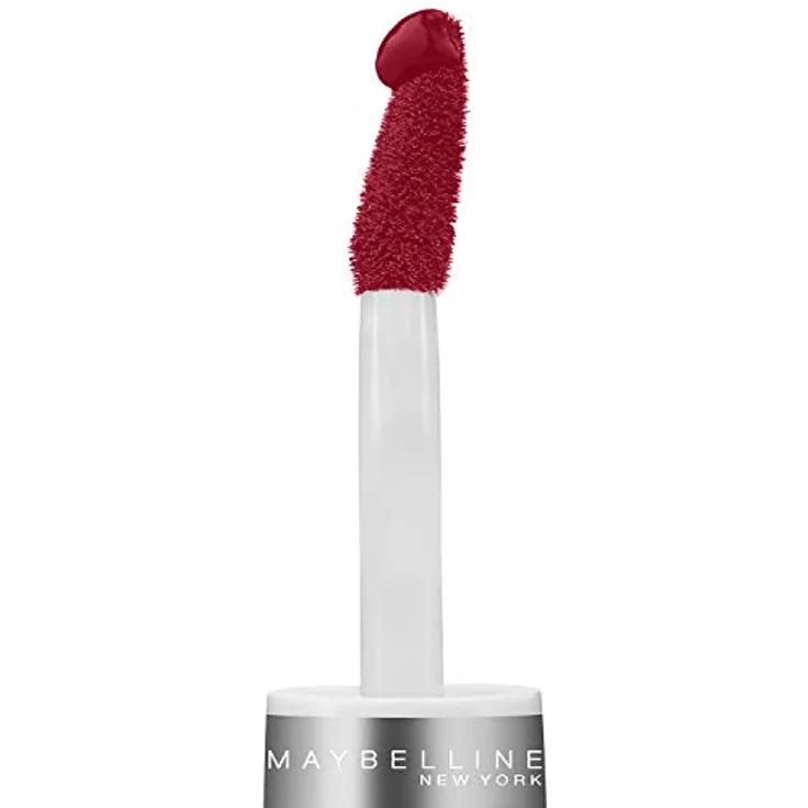 Maybelline New York Lippenstift, Super Stay 24H Optic Brights, Flüssig und langanhaltend, Nr. 870 Optic Ruby, 5g – Bild 4