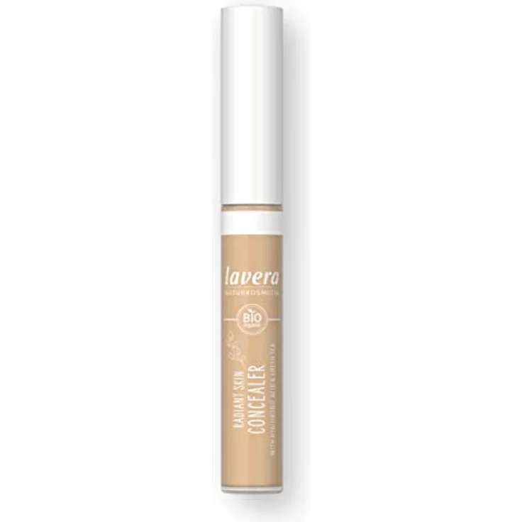 lavera Radiant Skin Concealer -Tanned 04 - Abdeckung von Augenringen & Unreinheiten - bis zu 8 Stunden Halt- feuchtigkeitsspendend - vegan - Naturkosmetik (1x 5,5 ml) – Bild 2