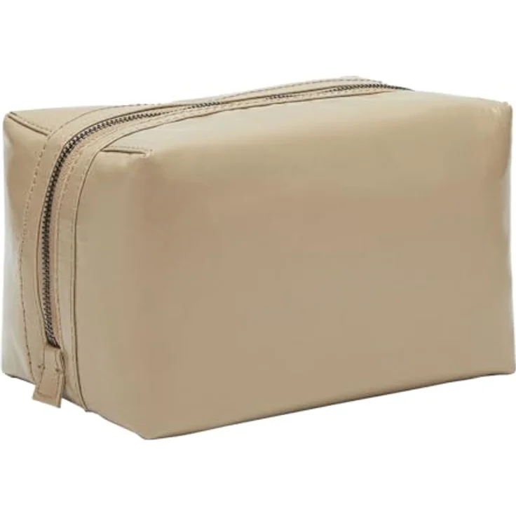 Liebeskind Kulturbeutel S, Leder 18 cm x 11 cm x 11 cm, beige – Bild 2