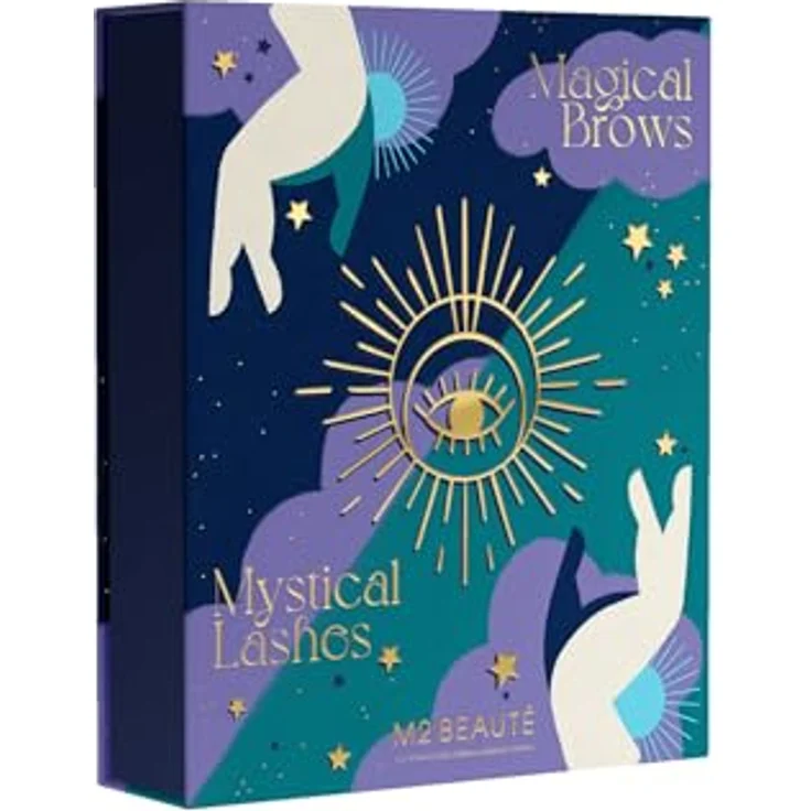 M2 BEAUTÉ Mystical Brows & Lashes Set, Aktivierungsserum (4ml) & Erneuerungsserum (1,5ml), für volle Wimpern und Augenbrauen – Bild 3