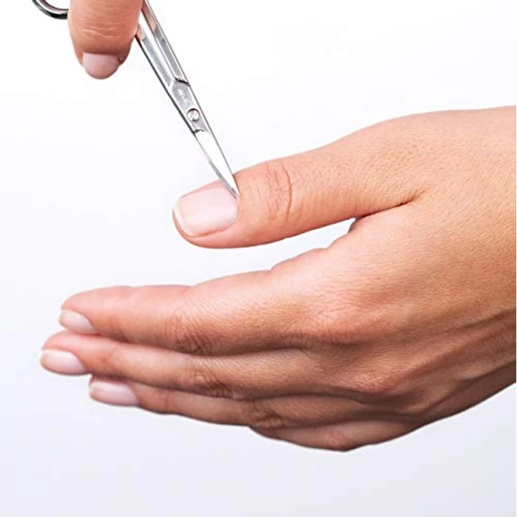 remos professional body care REMOS Nagel- & Hautschere, 9.5 cm aus gehärtetem Stahl mit gebogener Klinge und langer Lebensdauer – Bild 5