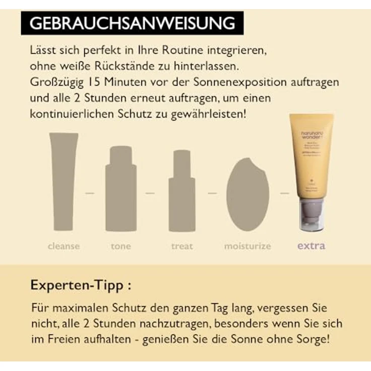 Haruharu Wonder Black Rice Moisture, leichtes schützendes Fluid mit SPF 50+, ohne Parfümierung, 50 ml, schützt vor UV-Strahlen und Hautalterung – Bild 7