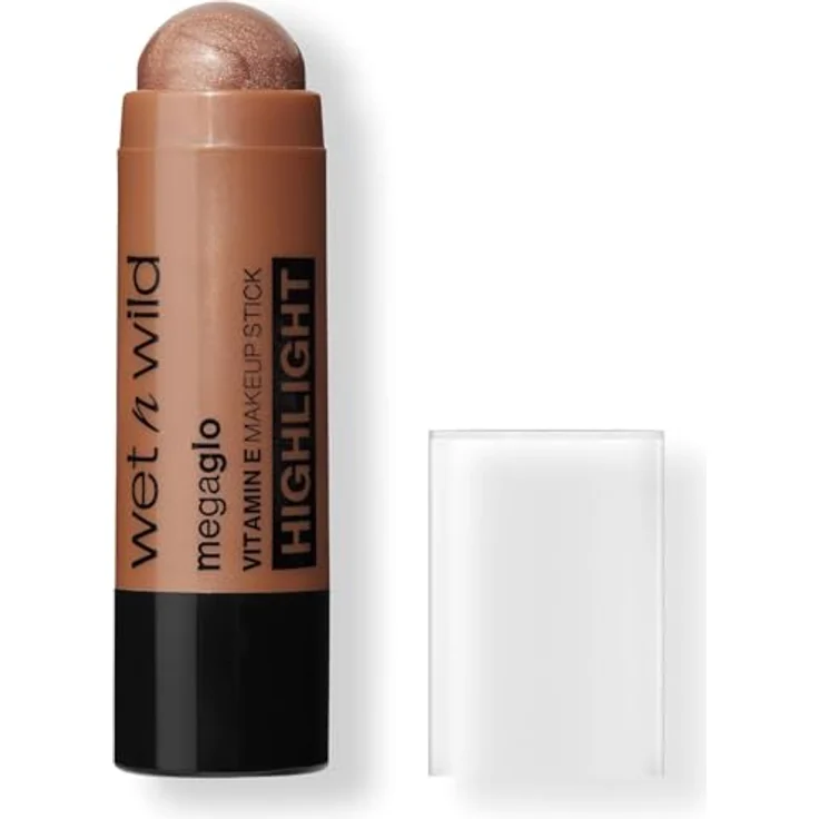 Wet n Wild MegaGlo Cremiger Highlighter Stick, Farbton Desert Sands, 6 g, lichtreflektierende Pigmente, für strahlenden Teint – Bild 2