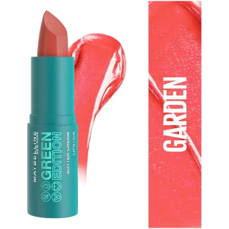 Maybelline New York Green Edition Buttercream Lipstick 007 Garden, 3,4 g – Bild 2