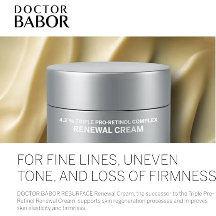 BABOR DOCTOR Renewal Cream | Regenerierende Anti-Aging und Anti-Pigmentflecken Gesichtscreme mit Pro-Retinol Komplex | Vegan - 50ml – Bild 5