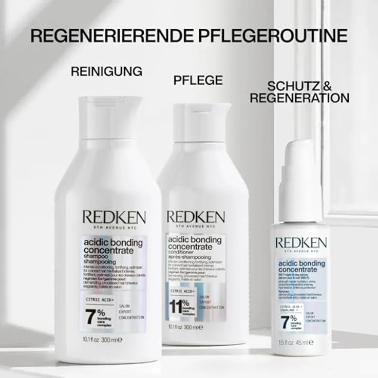 Redken Pflegendes Bonding Serum, Tiefenwirksame Reparatur für stärkeres Haar, Vegan, 24/7 Night & Day Serum, 1 x 50 ml – Bild 6