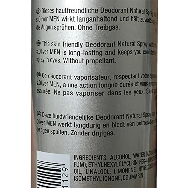 s.Oliver Men Deodorant Vaporisateur 150 ml – Bild 2