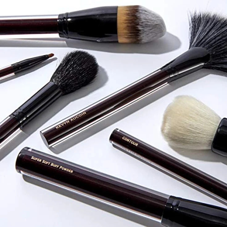 Kevyn Aucoin The Base Shadow Pinsel für Damen, 1 Stück - Weiche Borsten, vielseitige Anwendung, konische Form (Echthaar-Feel) – Bild 4