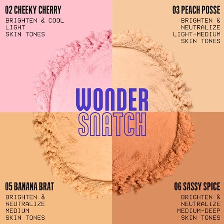 NYX Professional Makeup Wonder Snatch Puder 6 g, Lifting-Puder mit 16 Stunden Halt, Farbe BANANA BRAT – Bild 6