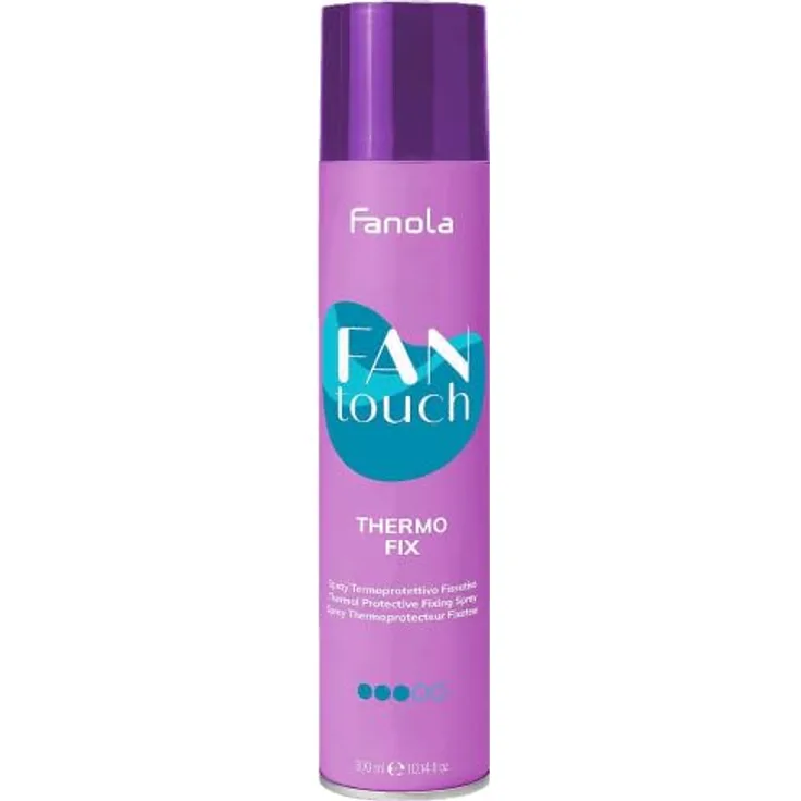 Fanola Fantouch Thermoschutzspray, 300 ml - Schützt vor Hitze und Trocknung, macht das Haar weich und glänzend