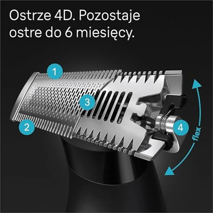 Braun Series X XT5200, Haarschneider für Herren mit Bartschneider und Zubehör, Schwarz-Nickel – Bild 5
