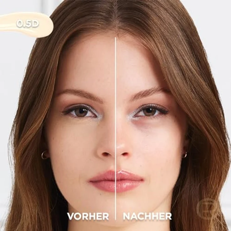 L'Oréal Paris True Match Radiant Serum Concealer 0.5D, 11 ml - Feuchtigkeitsspendend mit Hyaluronsäure und Koffein – Bild 2