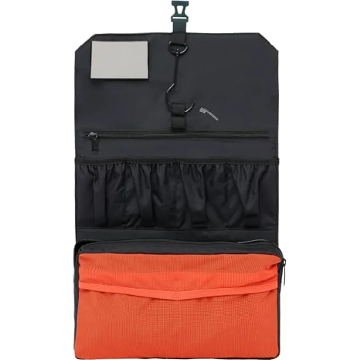 Vaude Socotra Kulturbeutel, 31 cm, in grün, aus 100% Polyurethan, kompakt und robust – Bild 3