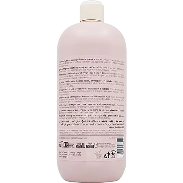 Inebrya Ice Cream Dry-T Shampoo - Nourishing Shampoo 1000ml, Professionelles Haarpflegeprodukt aus Italien – Bild 2