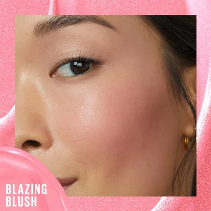 Maybelline New York Sunkisser Blush, Flüssiger Blush für sonnengeküssten Glow, Rouge mit lichtreflektierenden Perlen und Pigmenten, Zartschmelzende Formel mit Vitamin E, 05 Sol Search, 4,7 ml – Bild 5