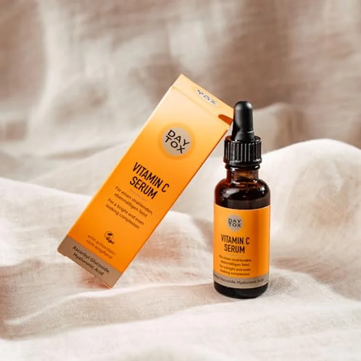 DAYTOX Gesichtsserum Vitamin C Serum 30 ml, mit pflegender Wirkung  – Bild 3
