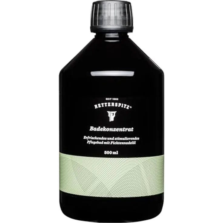 Retterspitz RETTERSPITZ Badekonzentrat, ätherisches Öl aus Fichtennadeln, leicht schäumend, grün, 500 ml