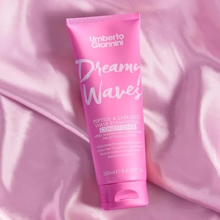 Umberto Giannini Dreamy Waves Conditioner, Feuchtigkeitspflege für weiche, lebendige Wellen, Unisex, 250 ml