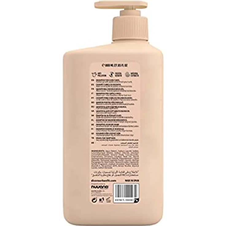 Dicora Urban Fit Beauty Locken Shampoo, nährendes Shampoo für lockiges Haar, 800 ml – Bild 2