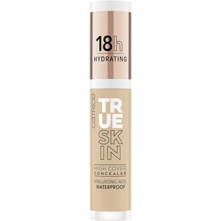 Catrice True Skin High Cover Concealer, Nr. 032, Nude, Anti-Pickel, feuchtigkeitsspendend, natürlich, für trockene Haut, vegan, ölfrei, wasserfest, ohne Alkohol, 1er Pack (4.5ml) – Bild 1
