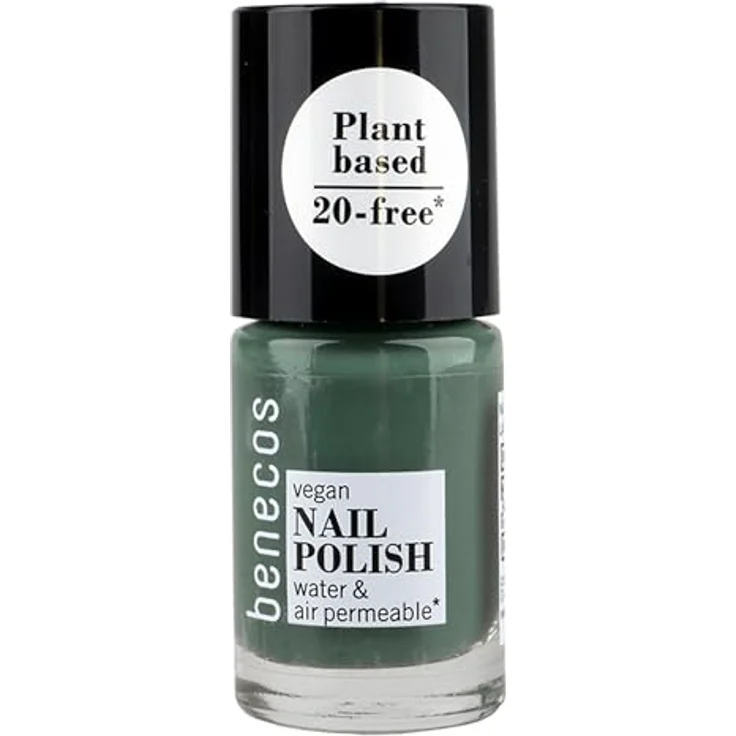 benecos - Nail Polish - 20FREE - wasserdurchlässig - 5ml - sage green – Bild 1