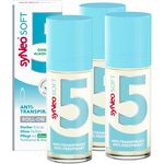 syNeo 5 soft Antitranspirant Roll-On ohne Alkohol, 3er Pack (3 x 50 ml), Anti Schweiß Deo für Damen und Herren gegen starkes Schwitzen