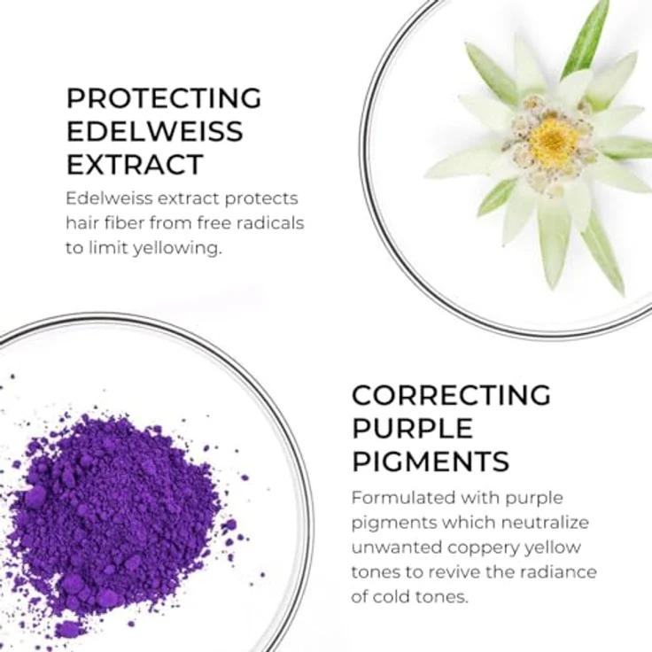 Phyto Violet Repairing No Yellow Mask 200 ml, Haarmaske – Bild 4