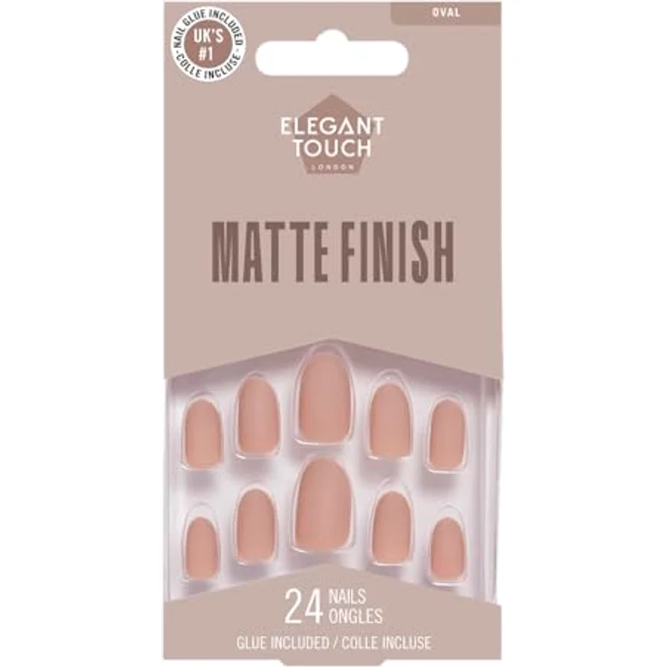 Elegant Touch Artificial Nails Nude Nails - Mink Kunstnägel – Bild 2