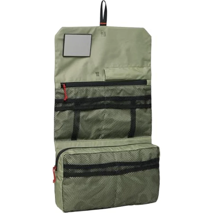 Vaude WashBag M, Kulturbeutel 34 cm, grün, 100% Polyester – Bild 3