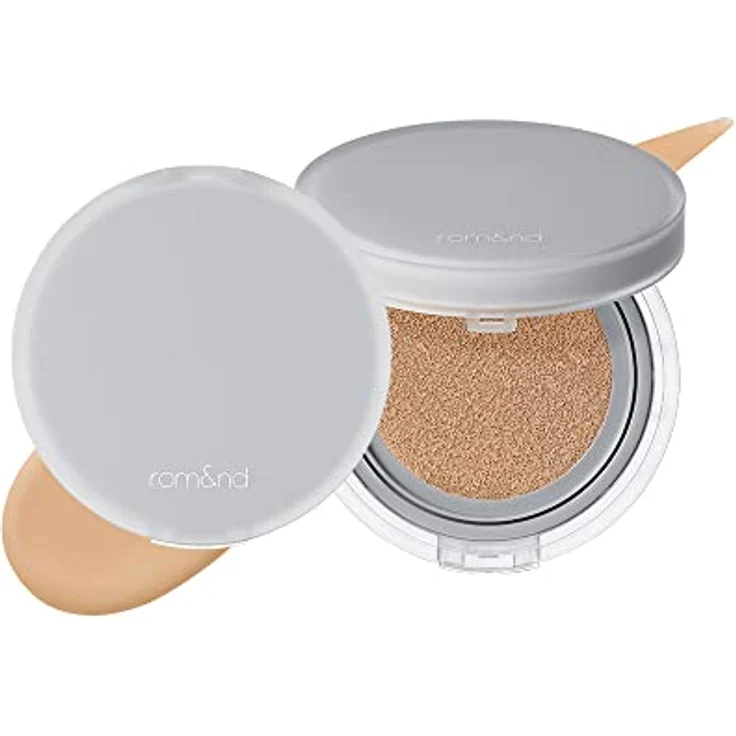 rom&nd Nu Zero Cushion, Foundation mit großer Deckung und leichter Textur, 05 Sand 25 – Bild 1