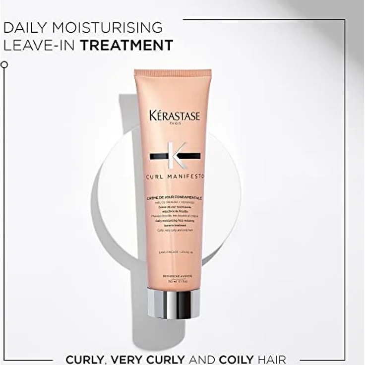 Kérastase Curl Manifesto Leave-in Treatment Nicht auszuspülende Haarpflege für welliges und lockiges Haar 150 ml – Bild 2