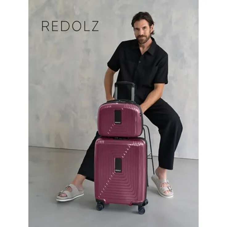 Redolz Essentials 14 Beautycase 34 cm aubergine metallic - Preisvergleich – Bild 4