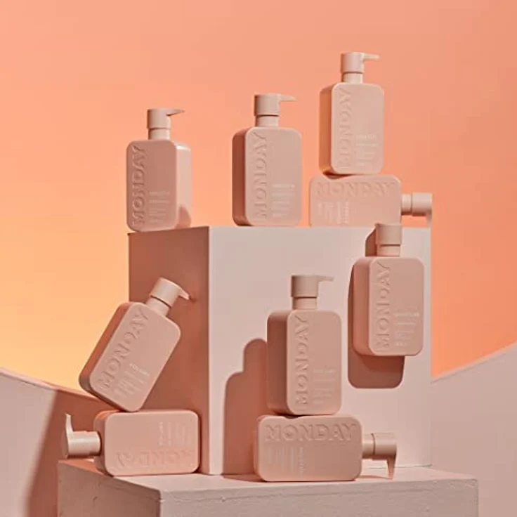 MONDAY Haircare Conditioner Smooth Antifrizz 350ml mit Sheabutter, sulfatfreien Tensiden und PETA-Zertifizierung – Bild 4