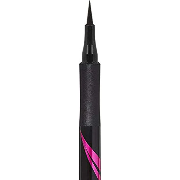 Maybelline New York Hyper Precise Eyeliner - Liner feine blaue Spitze, schwarz 1 ml – Bild 2