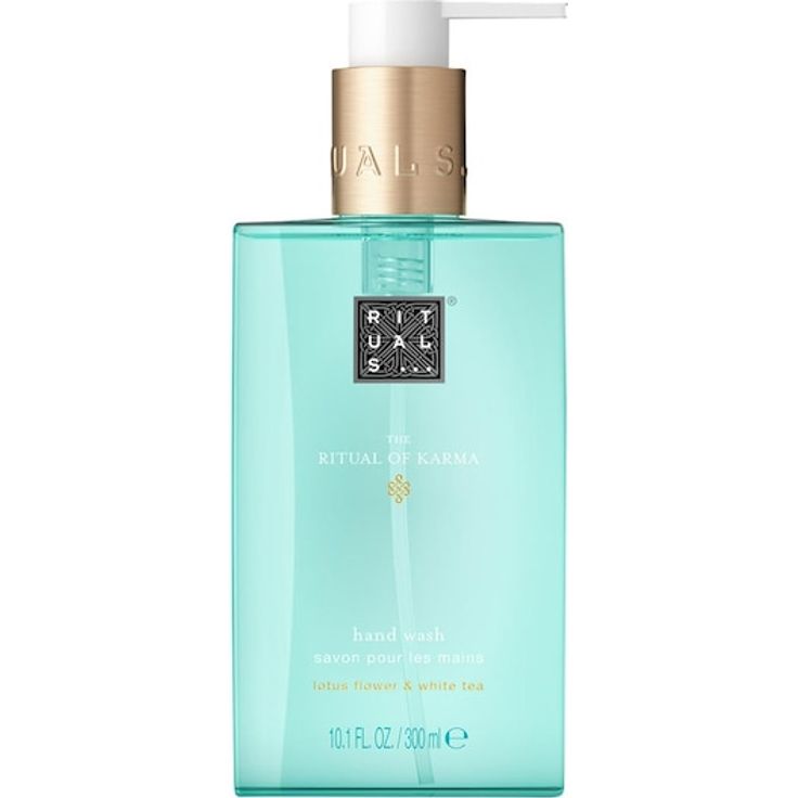 RITUALS The Ritual Of Karma Hand Wash, pH-neutrale Seife mit Lotusblüte und weißen Tee, 300 ml