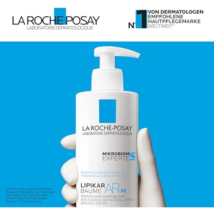 La Roche-Posay Balsam Lipikar Ap Baume Triple-Reparation 400 ml Tagespflege Inhalt: 400 ml, für Damen und Herren – Bild 7