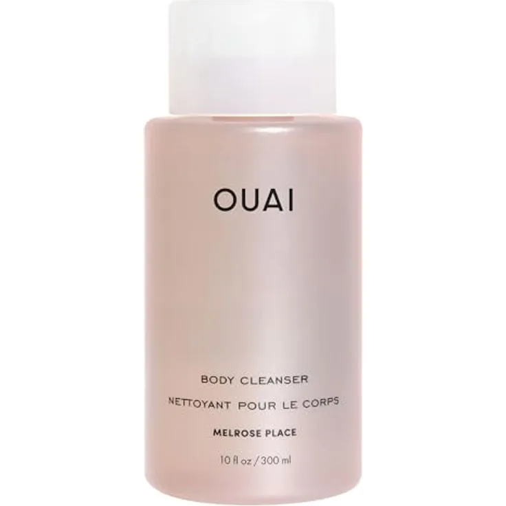 Ouai Body Cleanser Melrose Place, Duschgel für Damen mit Rose, Bergamotte und weißem Moschus, 300 ml